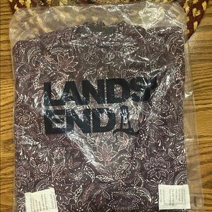 NWT, Land’s End Mock Neck Turtleneck, 
L/Tall